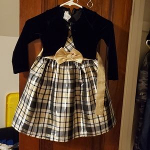 Girls Size 5 Holiday Dress